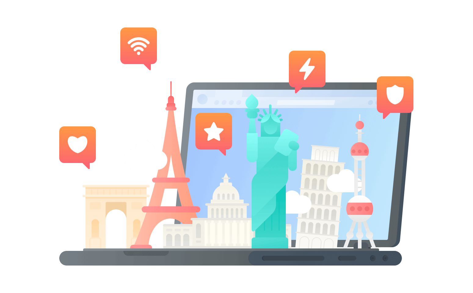 在瓦努阿图连接到中国的代理 - 翻回VPN